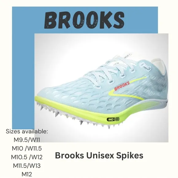 💥 BROOKS Spikes, Track &amp; Field, Track Shoes, Cross Country | Women's 11
