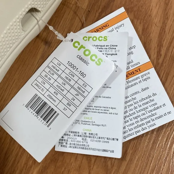 ❤️ Crocs Classic Shoes Men’s Size 6/Women’s Size 8 NWT