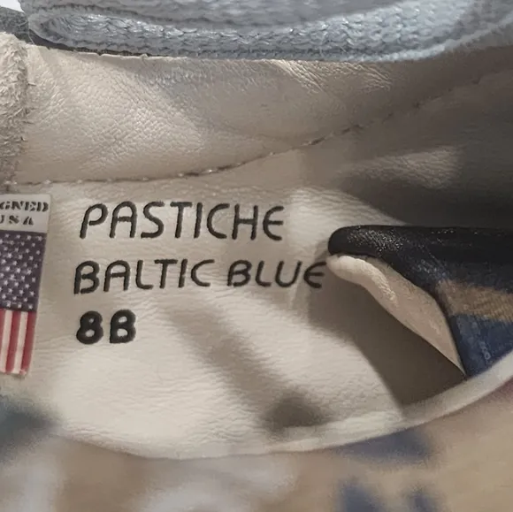 [ EARTH] pastiche Baltic blue Orizon lace up shoe size 8 b mens/ womens