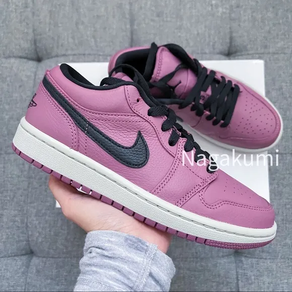 💜 Nike Air Jordan 1 Low berry shoes 🍇