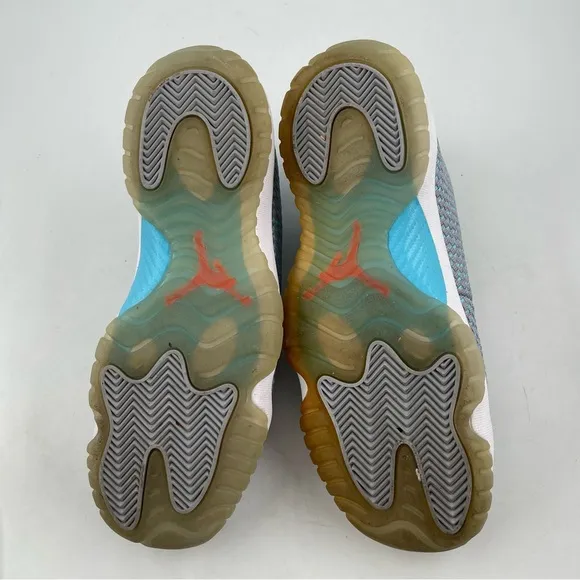 👞 Nike Air Jordan Mens Future Low Top Wolf Grey Blue Sneaker - Men 8.5| Women 10