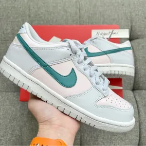 🐰 Nike dunk low white pastel blue shoes
