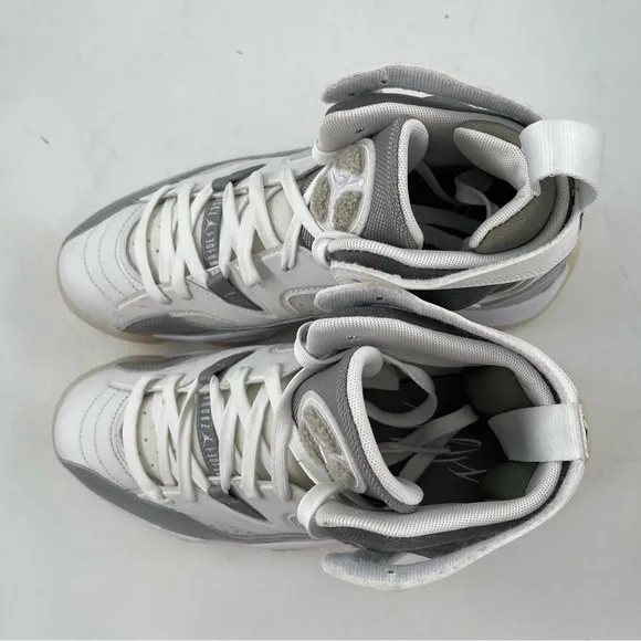 👞 Nike Women’s Air Jordan Jumpman 2 Trey- SZ 7.5 -DR9631-002 Grey White Shoes