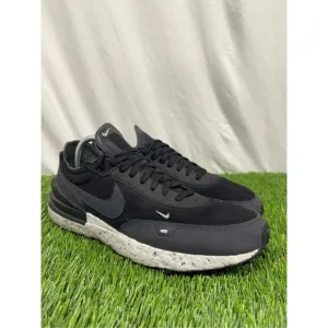 13 Nike Men's Waffle One Crater Athletic Shoes Black Gray DH7751-001 Lot Size