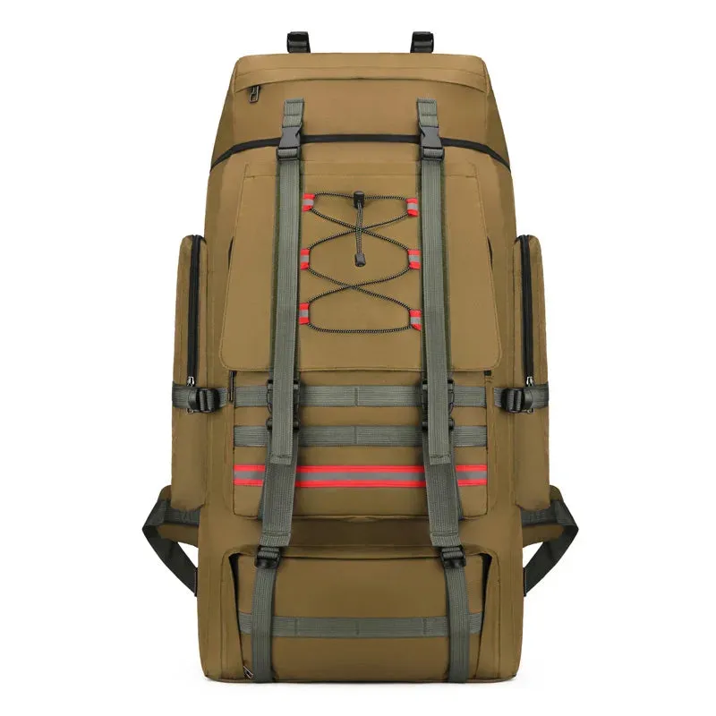 130L Large Hiking Camping Backpack – Tactical MOLLE Travel Rucksack for Men | Waterproof Trekking Outdoor Sports Pack