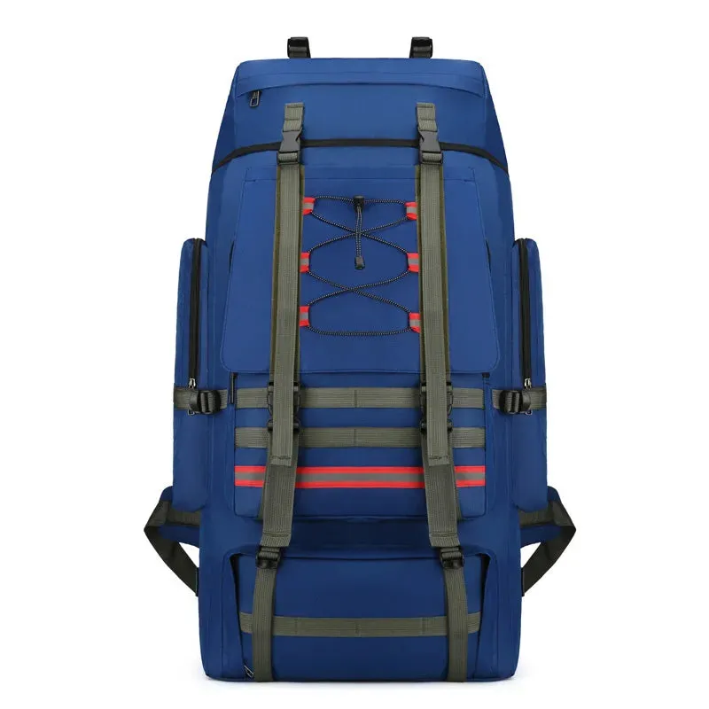 130L Large Hiking Camping Backpack – Tactical MOLLE Travel Rucksack for Men | Waterproof Trekking Outdoor Sports Pack