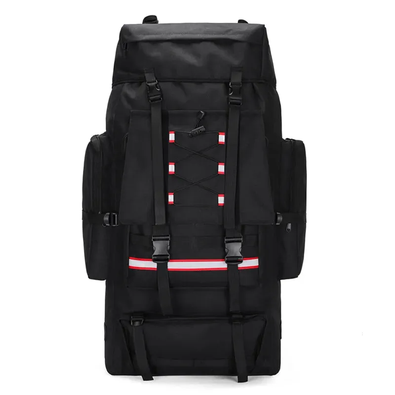 130L Large Hiking Camping Backpack – Tactical MOLLE Travel Rucksack for Men | Waterproof Trekking Outdoor Sports Pack
