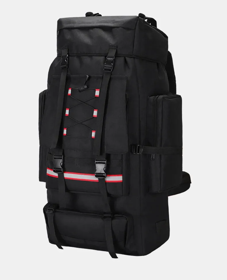 130L Large Hiking Camping Backpack – Tactical MOLLE Travel Rucksack for Men | Waterproof Trekking Outdoor Sports Pack