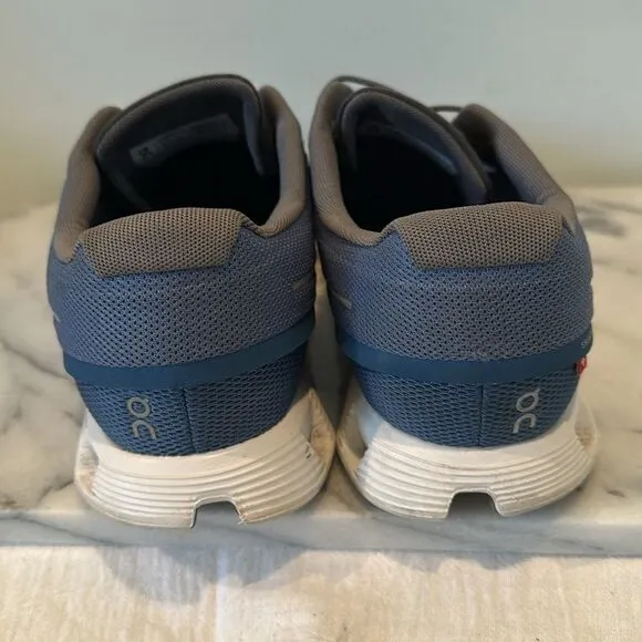 $170 Men's Sz 10 M On Cloud5 Textile Running Shoes In Blue insoles