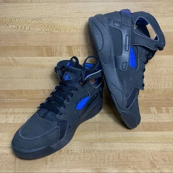 2014 NIKE FLIGHT HUARACHE GS BLACK 6.5Y women’s 8