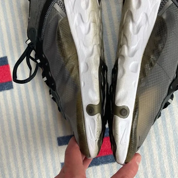2018 Nike React Element 87 ‘Anthracite’ athletic running shoes