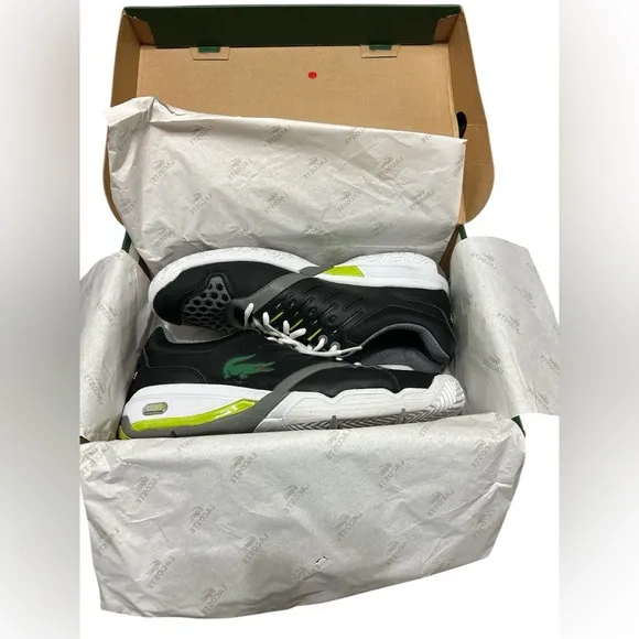 347. 🐊 men’s Lacoste Gravitate tennis shoes size 13