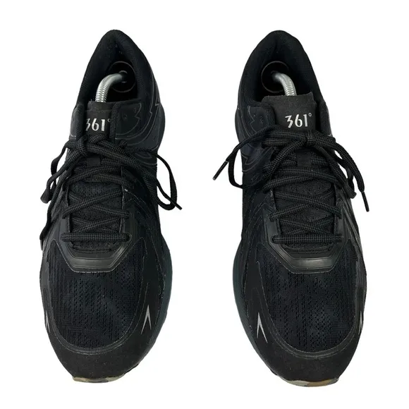 361 Degrees Bio Speed  Athletic Running Shoes Men's Black Size‎ 11.5