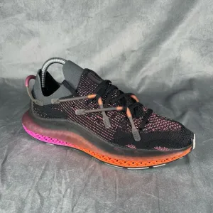 Adidas‎ 4D Fusio Primeknit Black Solar Orange Pink Running Shoes FZ2414 Men’s 7