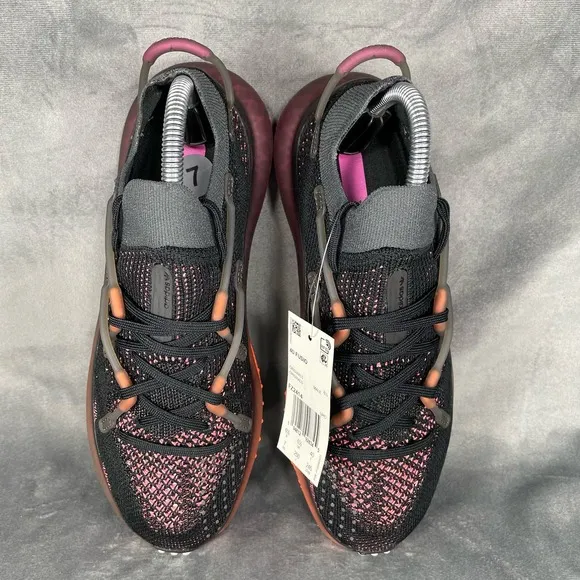Adidas‎ 4D Fusio Primeknit Black Solar Orange Pink Running Shoes FZ2414 Men’s 7