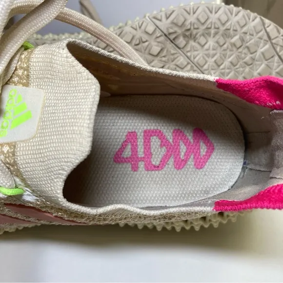 Adidas 4DFWD Reflective Women’s 9 Knit Stretch Running Shoes Halo Blush Q46444
