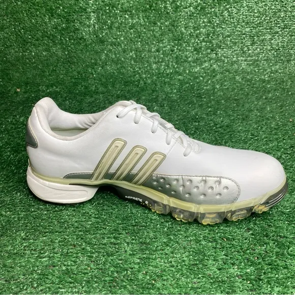 Adidas AdiPRENE Plus Golf Shoes Women’s Size 11 White Powerband Chasis Traxion