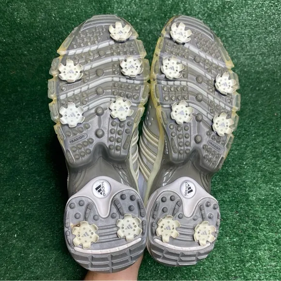 Adidas AdiPRENE Plus Golf Shoes Women’s Size 11 White Powerband Chasis Traxion