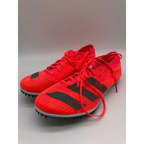 Adidas Adizero Ambition Coral Gray Spike Track Shoes Women’s Size 5.5🛒