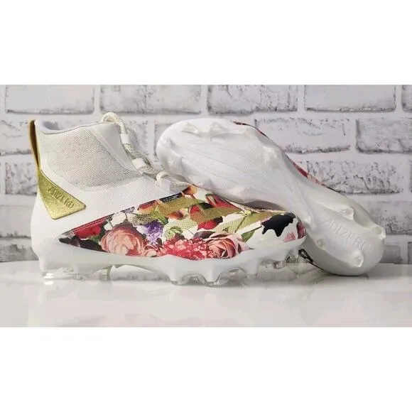 Adidas Adizero Chaos Speed Coronation White Gold Metallic IF5121 Men Sz 10.5 NEW