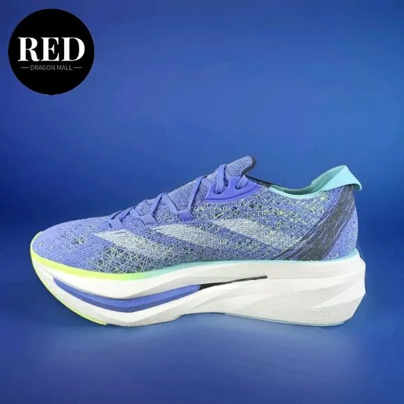 Adidas Adizero Prime X 2.0 Strung Blue Lemon Running Shoes IF1209 - Men's Sz 11