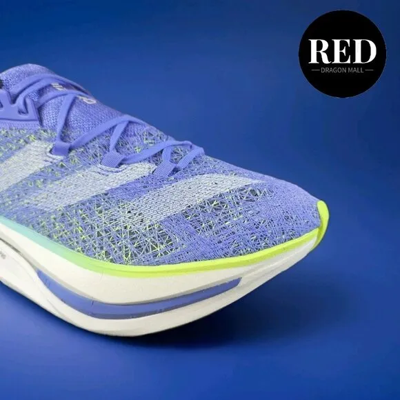 Adidas Adizero Prime X 2.0 Strung Blue Lemon Running Shoes IF1209 - Men's Sz 11