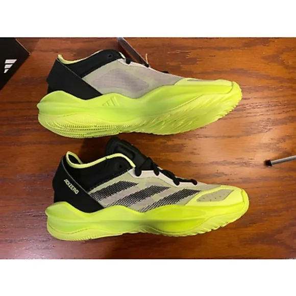 Adidas Adizero Select 2.0 Basketball Sneaker Lightstrike Neon Black M 6.5 W 7.5
