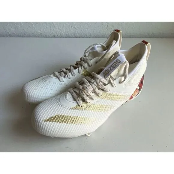 Adidas Adizero Chaos Speed Coronation Gold Metallic Cleats IG5907 Men 8 Women 9