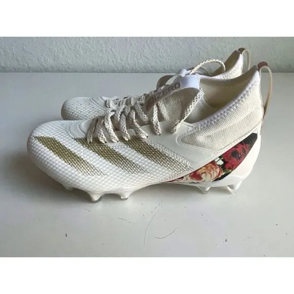 Adidas Adizero Chaos Speed Coronation Gold Metallic Cleats IG5907 Men 8 Women 9