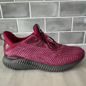 Adidas Alpha Bounce Running Sneakers Shoes Raspberry Euro 39.5 Mens 7.5