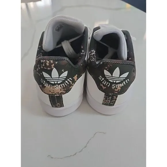 Adidas BAPE x Stan Smith CAMO Shoes Sneakers Kids Size 3.5 US NEW