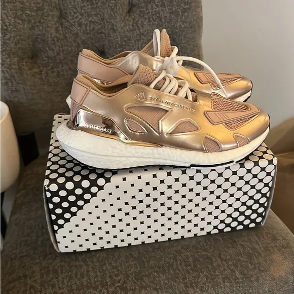 Adidas by Stella McCartney ultraboost rose gold Nwt