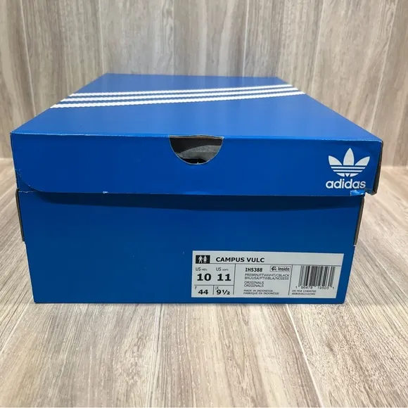 Adidas Campus Vulc Preloved Brown White Black Shoes IH5388 Men's Sizes