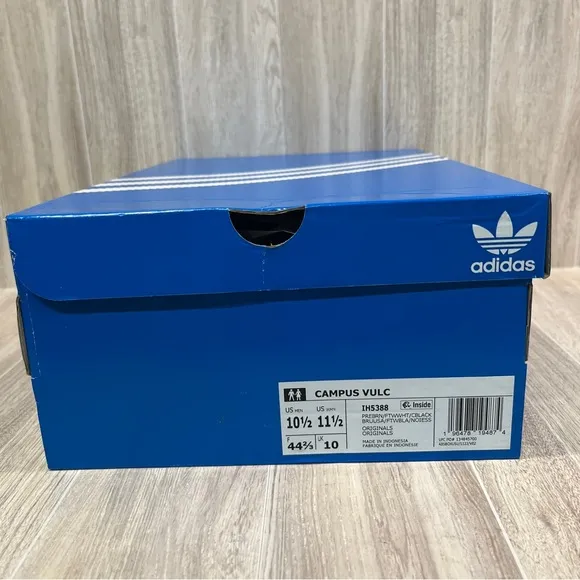 Adidas Campus Vulc Preloved Brown White Black Shoes IH5388 Men's Sizes