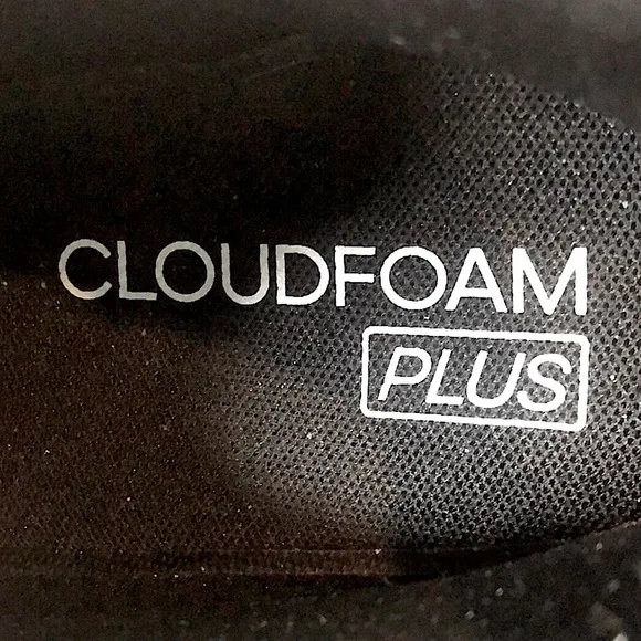 ADIDAS CLOUDFOAM X_PLRPULSE Black w Speckled Soles Slip On Shoes Unisex NIB