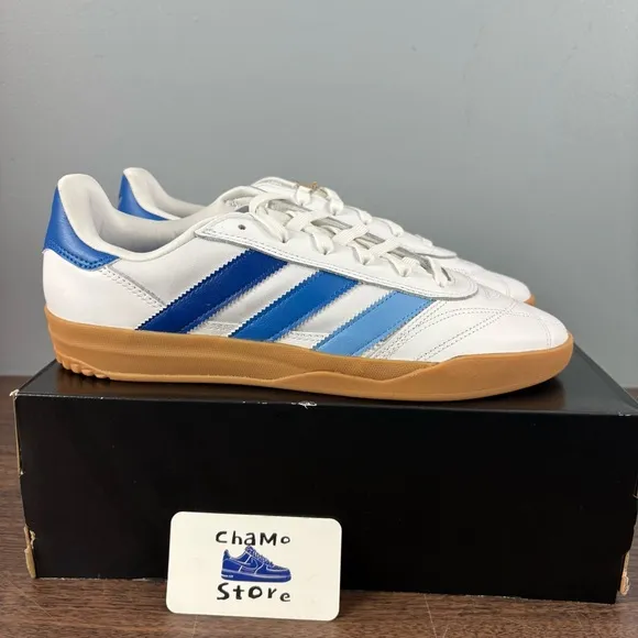 adidas Copa Premiere White/Blue Gradient Stripes Shoes Men’s Sz