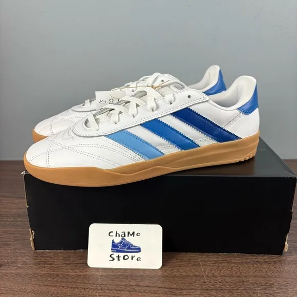 adidas Copa Premiere White/Blue Gradient Stripes Shoes Men’s Sz