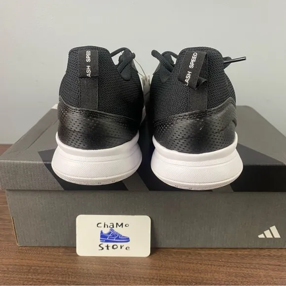 Adidas Court Flash Speed Shoes Tennis Black Sneakers Shoe IG9537 Men’s Sz