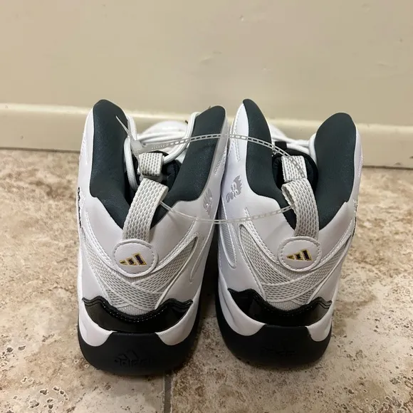 Adidas Crazy 8 Kobe Bryant Basketball Shoes Men’s Size 16 White Black IE7198