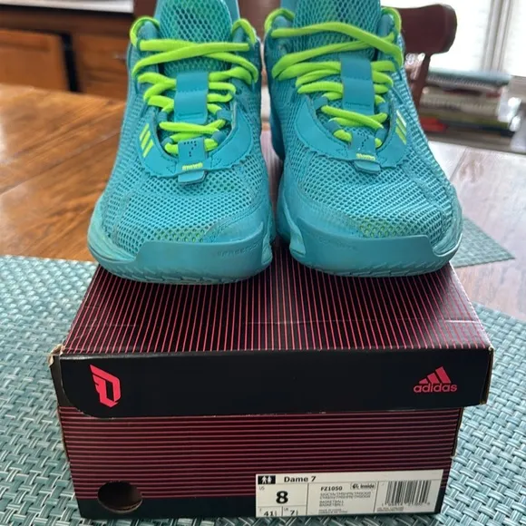Adidas Dame 7 “Jamfest” Basketball Sneakers - Men’s Size 8