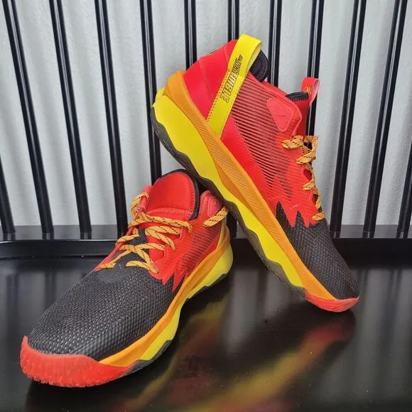 Adidas Dame 8 Mr. Incredible Basketball Sneakers Shoes Men’s 11.5 Pixar Red New