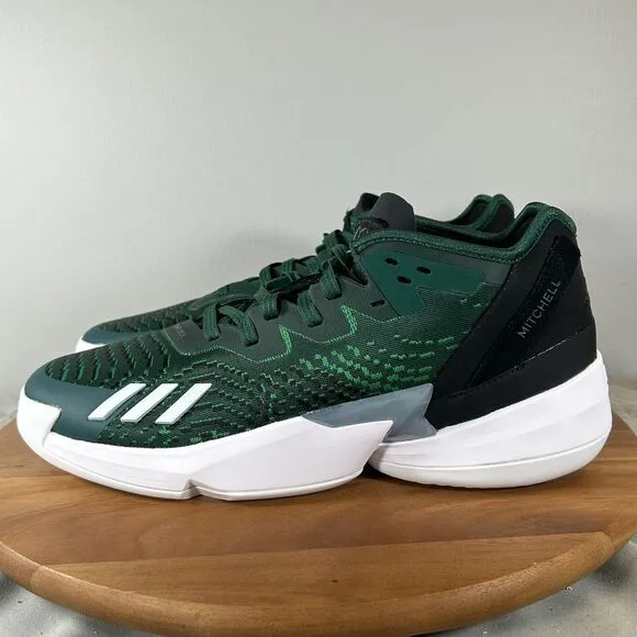 Adidas D.O.N. Issue #4 Donovan Mitchell Basketball Shoes Green Men’s Size 12.5