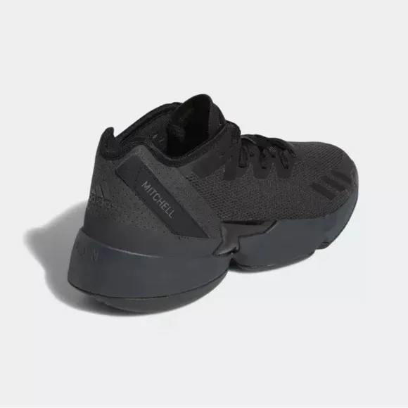 Adidas D.O.N. Issue #4 Lights Out Black Unisex Basketball Shoes M 7 1/2/…