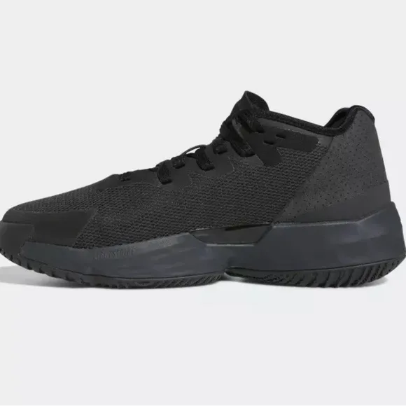 Adidas D.O.N. Issue #4 Lights Out Black Unisex Basketball Shoes M 7 1/2/…