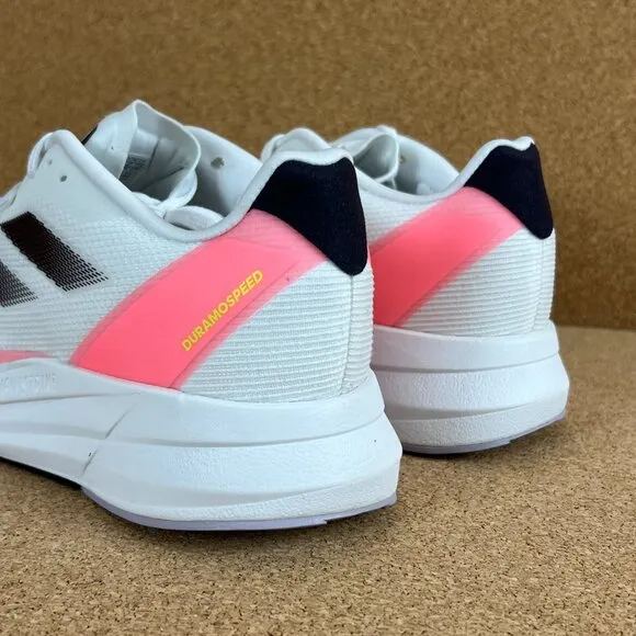 Adidas Duramo Speed Men's Running Shoes Size 10 White Athletic Sneakers NEW!