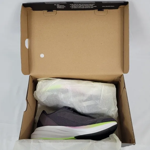 Adidas Duramo Speed Women's Sneakers Running Shoes Gray/White Size 9.5 NIB