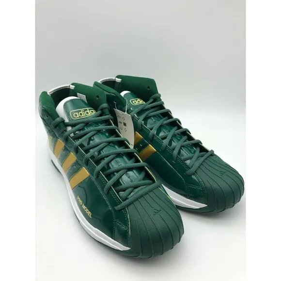 Adidas FW3664 Pro Model 2G SVSM Green Basketball Shoes Men’s Size 17 Lebron DS