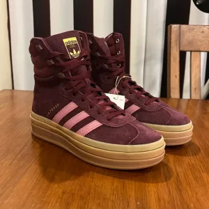 Adidas Gazelle Boots Shoes Sneakers new Maroon ID6882 Women’s Sizes