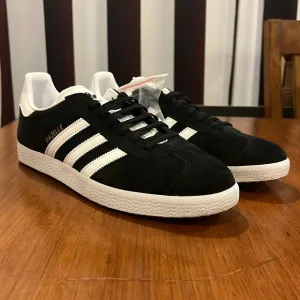 Adidas Gazelle shoes sneakers new black white BB5476 Men’s Size 11