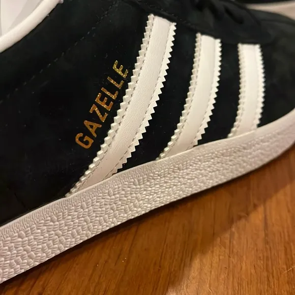 Adidas Gazelle shoes sneakers new black white BB5476 Men’s Size 11